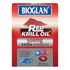 Image 1 for Red Krill Oil 500mg Extra Strength 30 Capsules