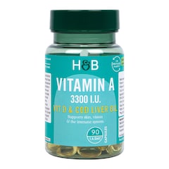 Image 1 for Vitamin A 3330IU + Vit D & Cod Liver Oil 90 Capsules