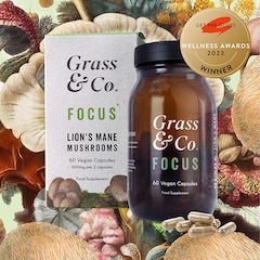 Image 4 for FOCUS Lion's Mane Mushrooms with Ginseng + Omega-3 60 Vegan Capsules