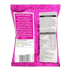 Image 2 for Popcorn Raspberry & Liquorice 21g