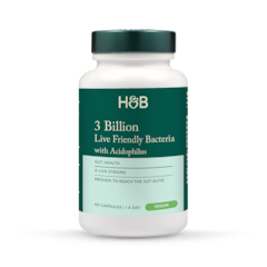 Image 2 for Live Friendly Bacteria with Acidophilus 3 Billion 60 Capsules