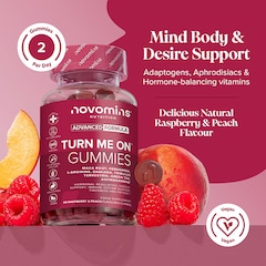 Image 4 for Libido Raspberry & Peach Flavour 60 Gummies