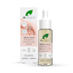 Image 1 for Dr. Organic Skin Calm Probiotic Protection Serum 30ml