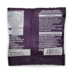 Image 2 for Dark Chocolate Blueberries 25g