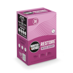 Image 1 for Restore Electrolytes Mixed Berry 30 x 5.9g Sachet