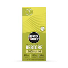 Image 2 for Restore Electrolytes Lemon & Lime 7 x 5.1g Sachet