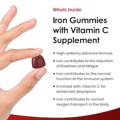 Image 2 for Iron With Vitamin C 60 Gummies