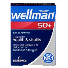 Image 1 for Wellman 50+ 30 Tablets