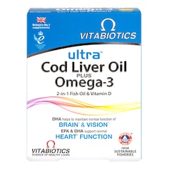 Image 1 for Ultra Cod Liver Oil 60 Capsules